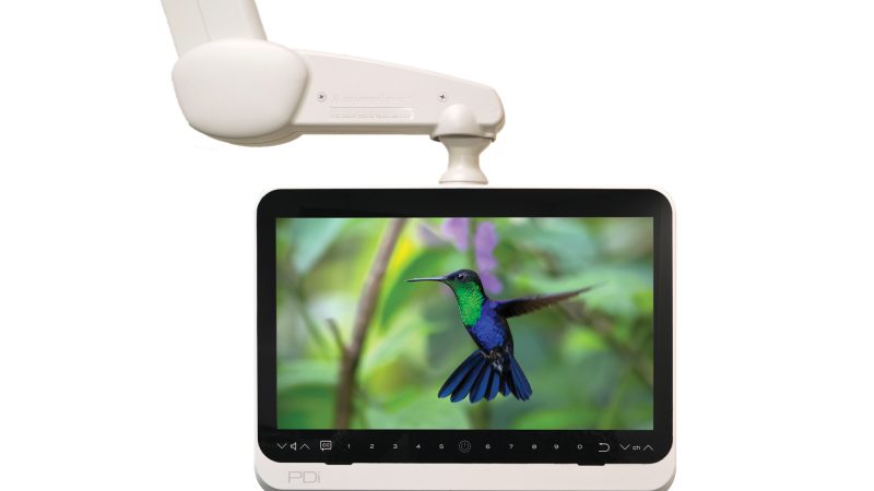 medTV from PDi bedside TV and arm