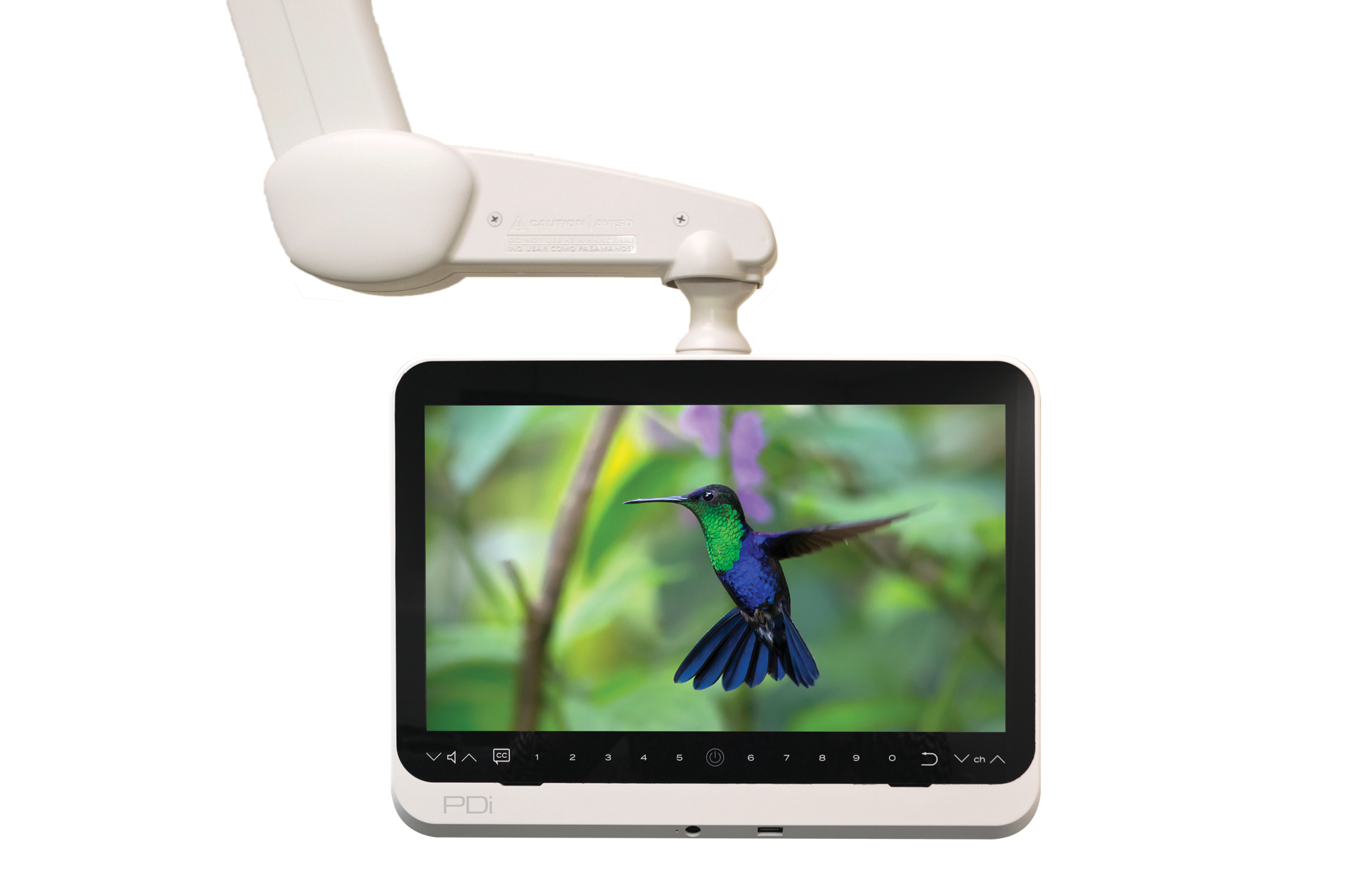 medTV from PDi bedside TV and arm
