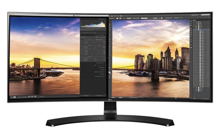 LG: Pro:CENTRIC Single Tuner LED TV with Integrated Pro:Idiom - 21:9 Curved UltraWide QHD